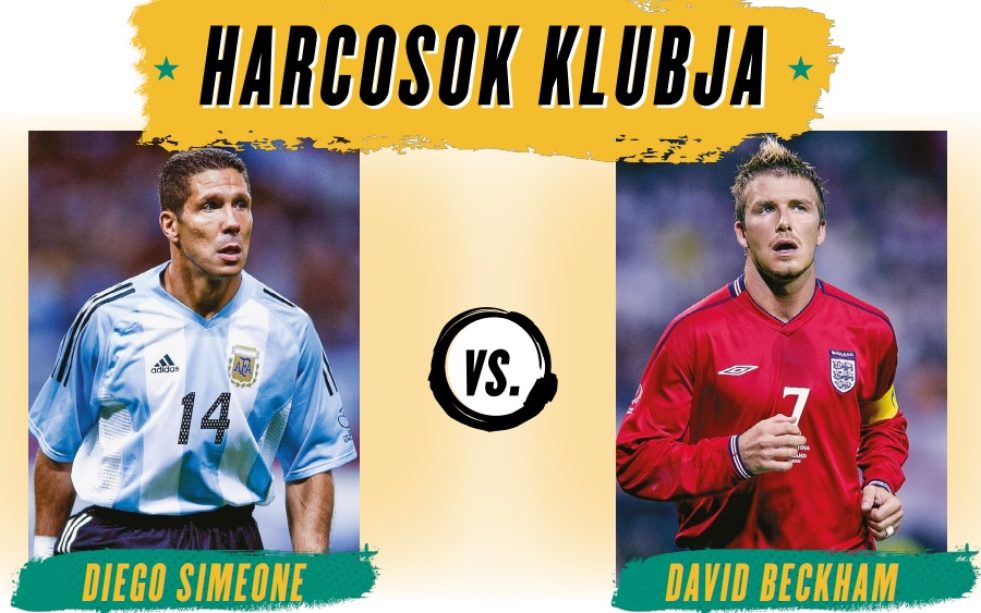 A legendás összecsapás Simeonéval, ami után Beckham „hülyegyerek” lett